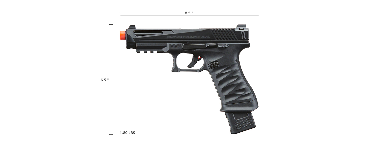 ICS ICP Gas Blowback Airsoft Pistol - Click Image to Close