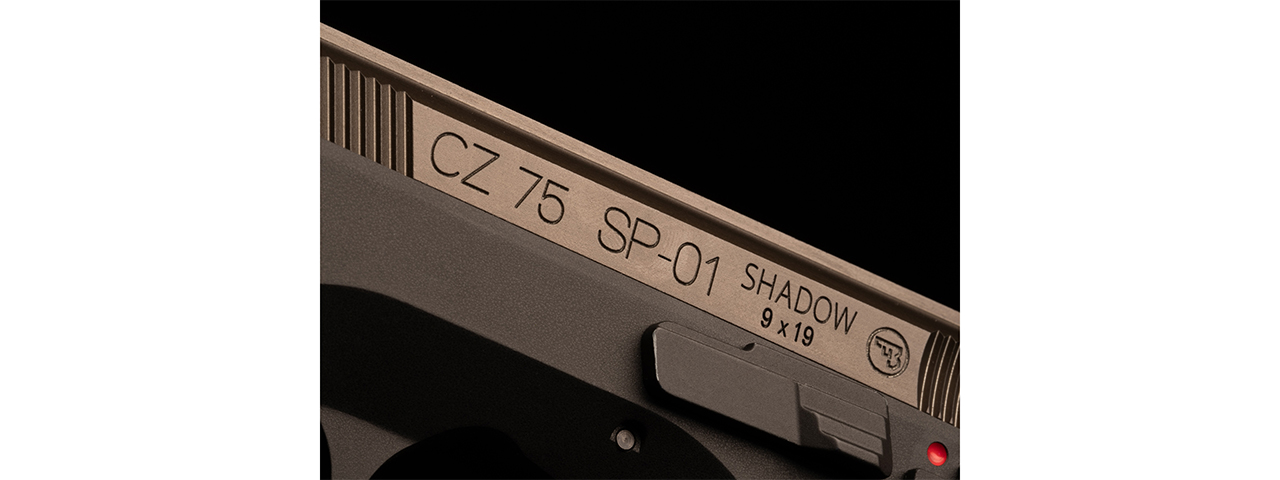 ASG CZ SP-01 Shadow CO2 Blowback Pistol (Bronze Edition) - Click Image to Close