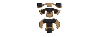 FMA Labs Helmet Memory Foam Pad Upgrade - Tan