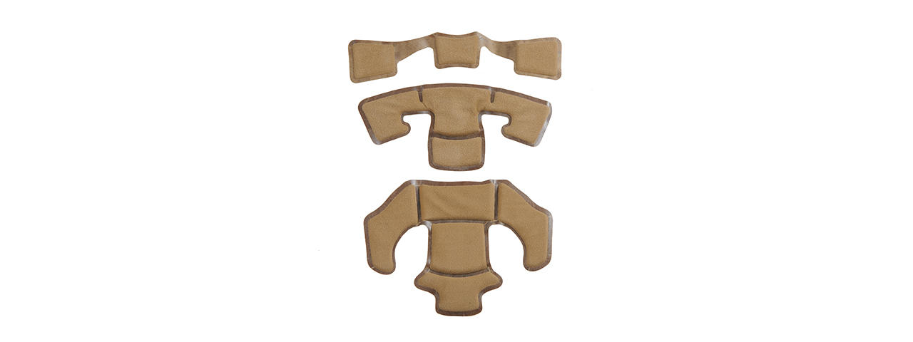 FMA Labs Helmet Memory Foam Pad Upgrade - Tan