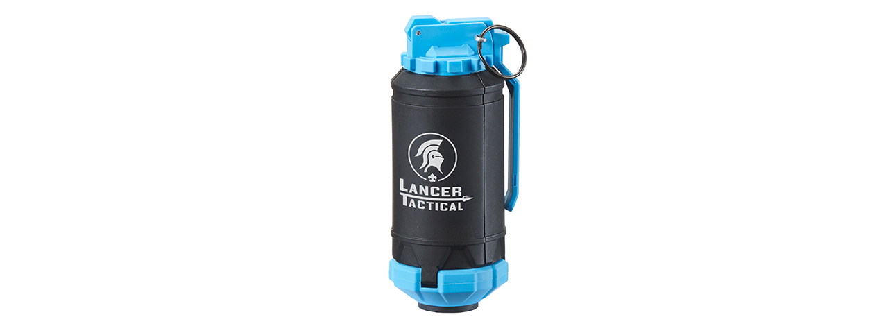 Lancer Tactical Spring Powered Impact Airsoft Grenade (Color: Blue) - Click Image to Close