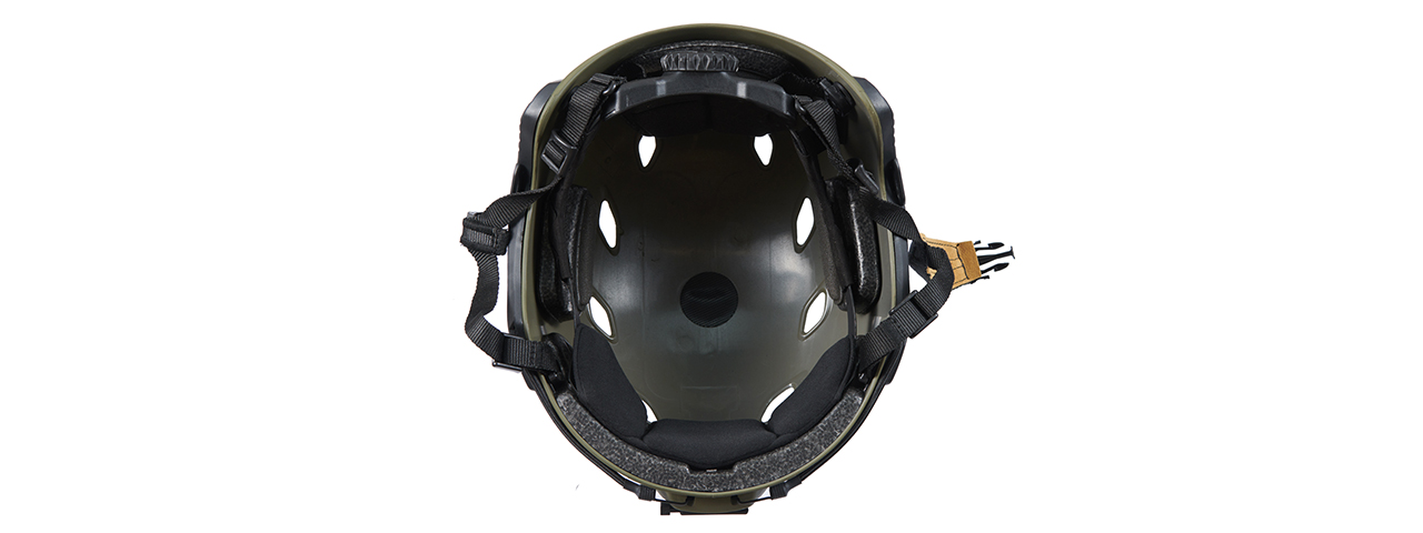 FMA Labs ACH Base Jump Helmet (L/XL) - OD Green - Click Image to Close