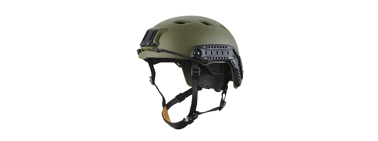 FMA Labs ACH Base Jump Helmet (L/XL) - OD Green - Click Image to Close
