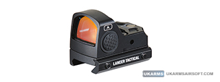 Lancer Tactical Mini Red Dot Sight - Black