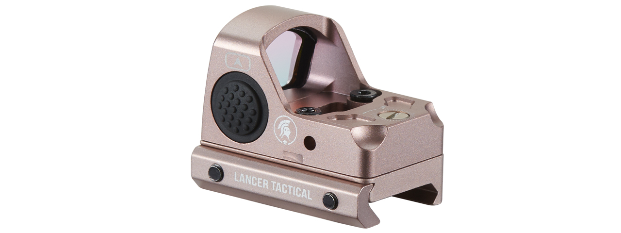 Lancer Tactical Mini Red Dot Sight - Champagne