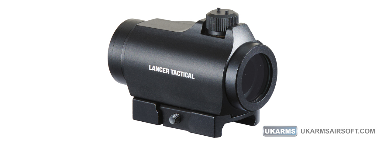 Lancer Tactical Micro Reflex Red Dot Sight (Color: Black)