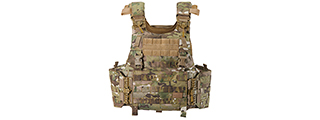 Lancer Tactical Quick Release Medium Plate Carrier (CAMO)