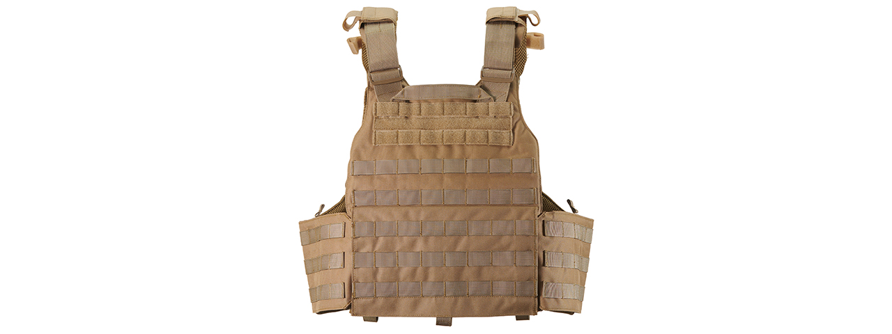 Lancer Tactical Quick Release Large Plate Carrier (Khaki)