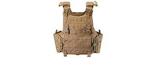 Lancer Tactical Quick Release Medium Plate Carrier (Khaki)