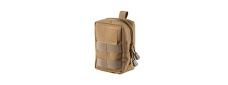 Lancer Tactical Molle Utility Pouch - Khaki