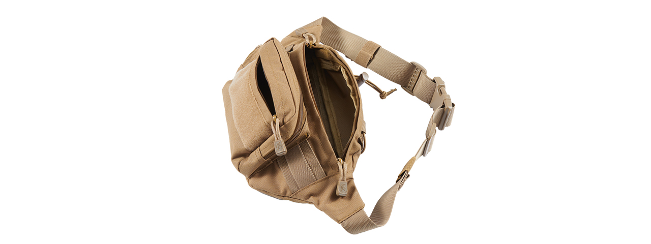 Lancer Tactical Sling Bag - Khaki