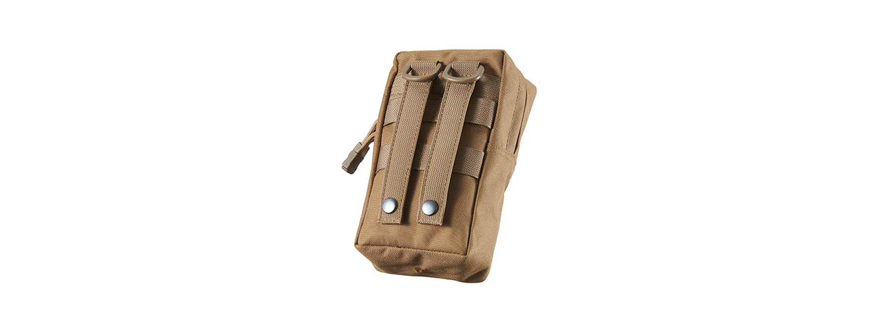 Lancer Tactical General Purpose Molle Pouch - Khaki - Click Image to Close