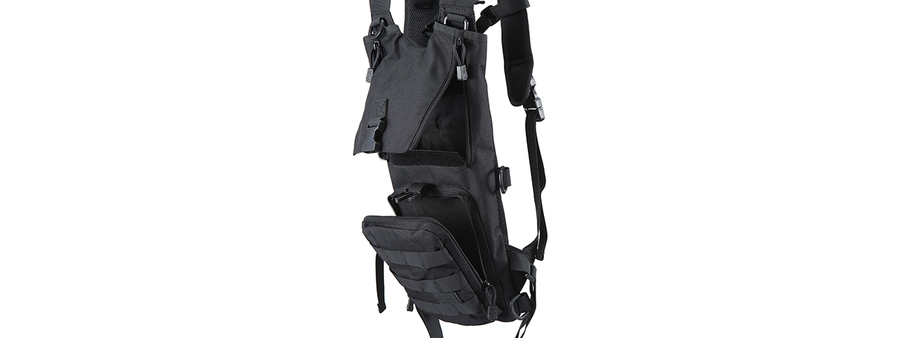 CA-321BN NYLON LIGHTWEIGHT HYDRATION PACK (BK) - Click Image to Close