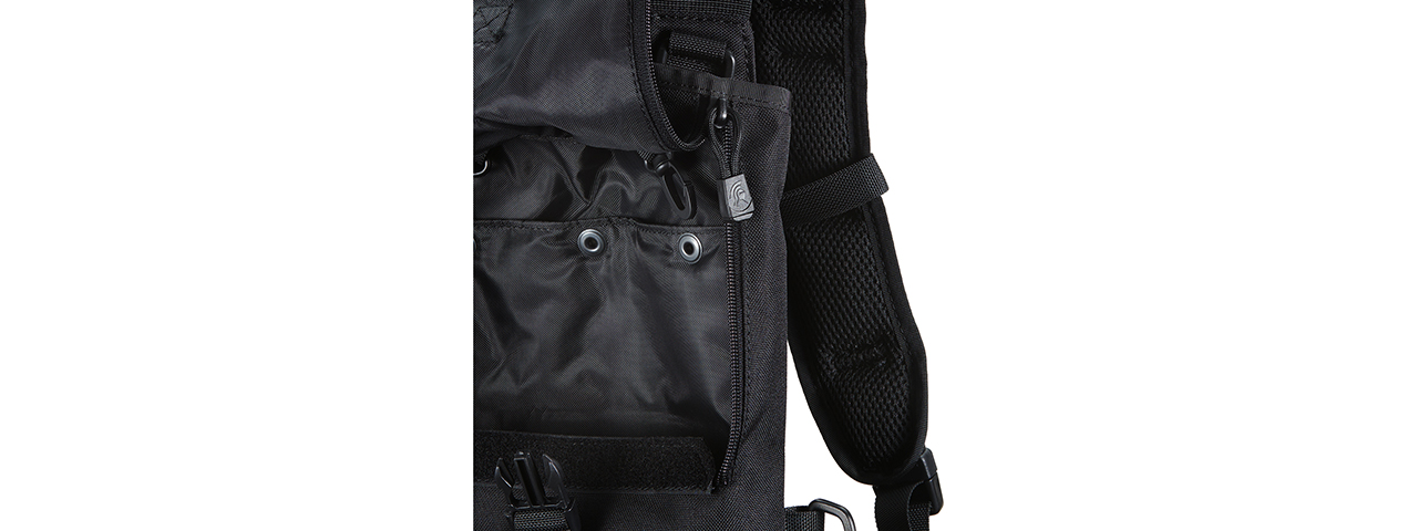 CA-321BN NYLON LIGHTWEIGHT HYDRATION PACK (BK)