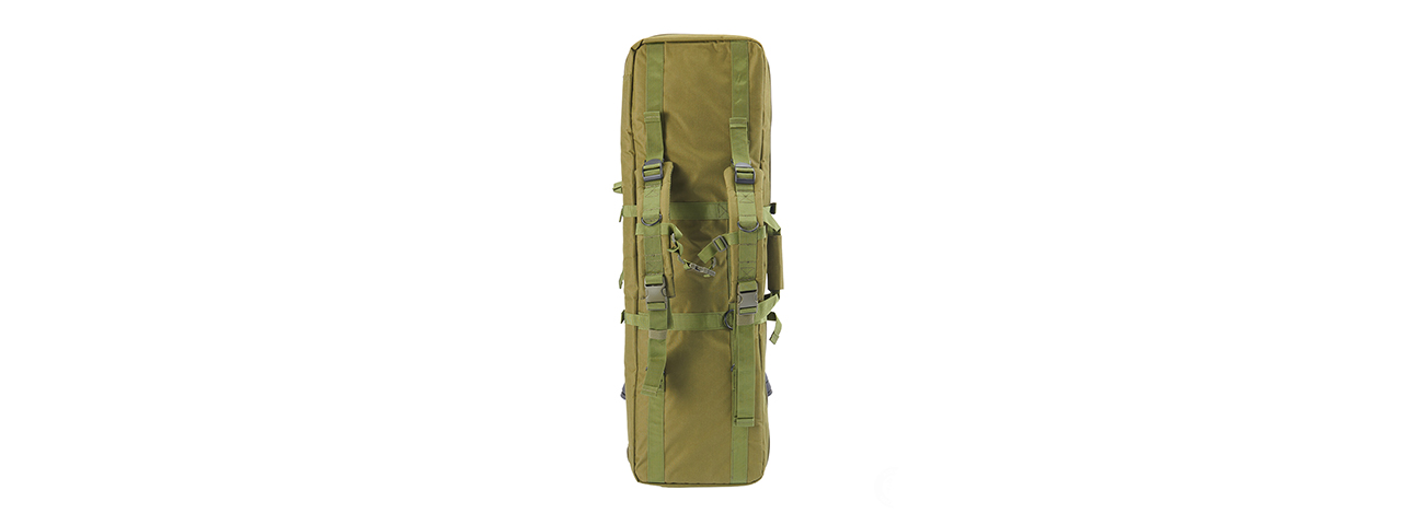 Lancer Tactical 1000D Nylon 42" Double Rifle Bag - OD Green