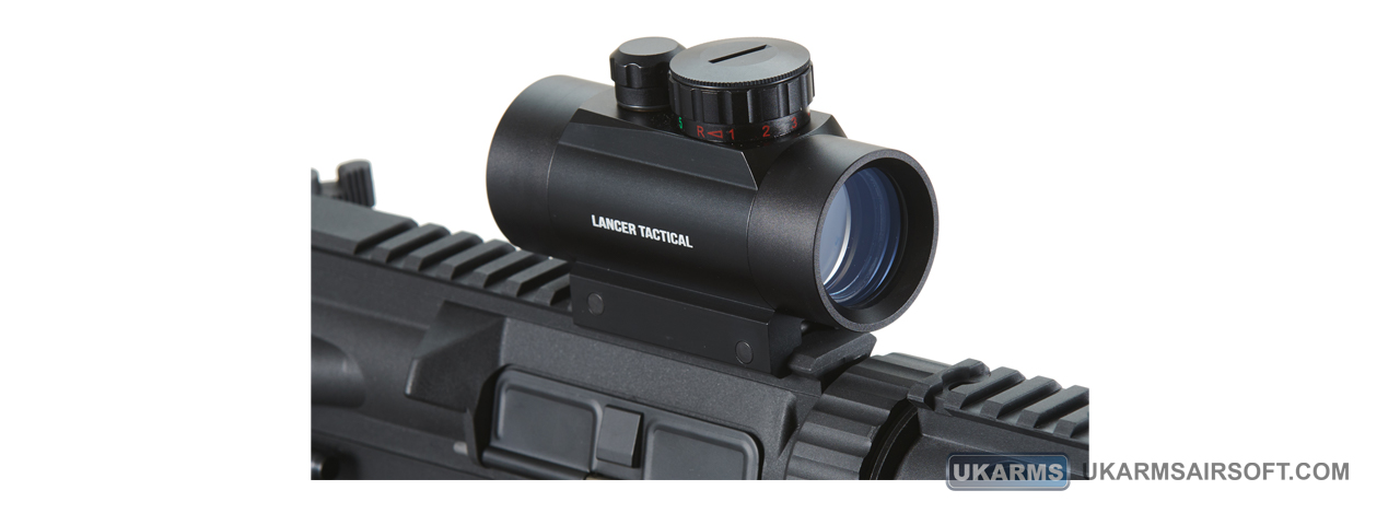 Lancer Tactical CA-412B B-Style Red & Green Dot Sight - Click Image to Close