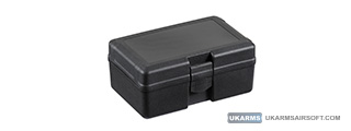 Large Polymer Storage and Tool Box Container (Color: Black)