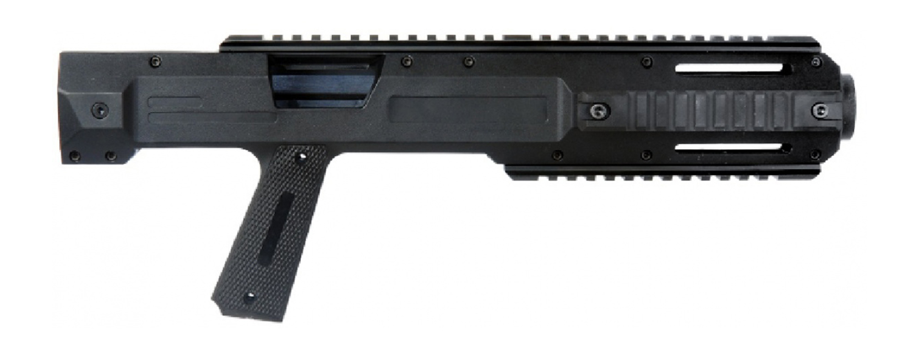 Lancer Tactical CA-500B Carbine Conversion Kit for 1911/MEU Series, Black - Click Image to Close