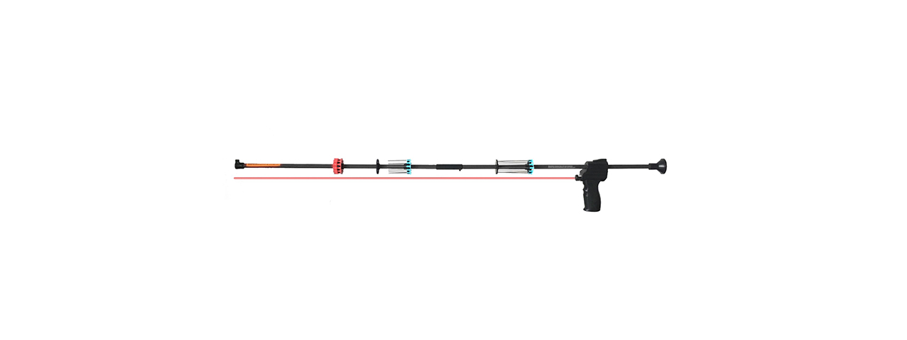 Cycon 36" Blowgun with Various Darts & Laser Grip (Color: Black)