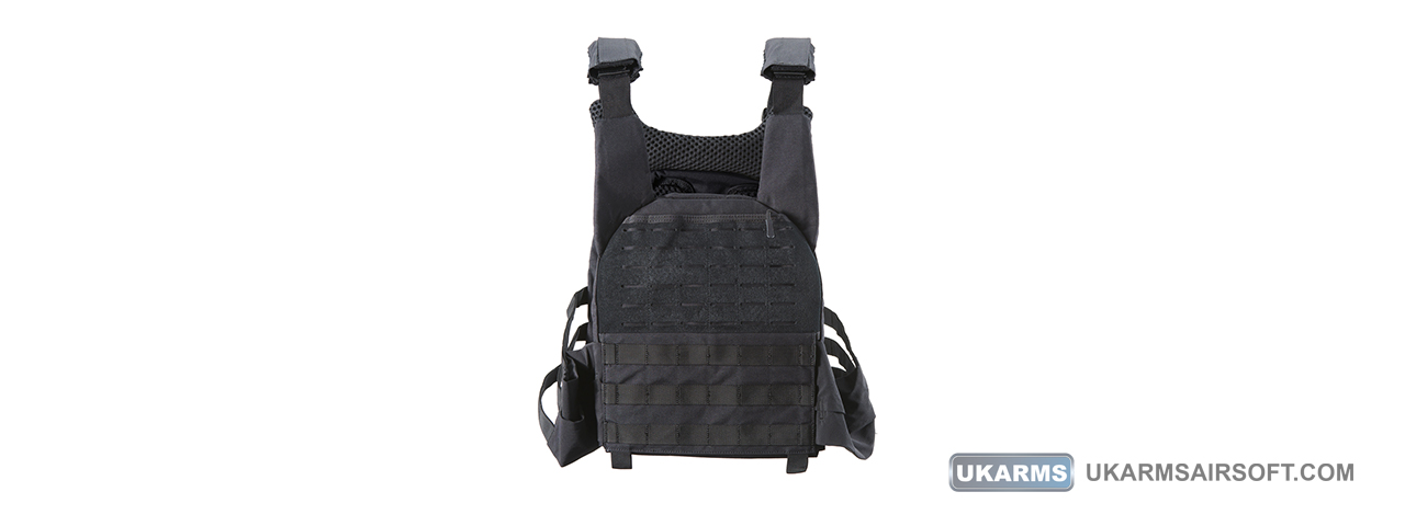 Lancer Tactical Trainer Weighted Vest (Color: Black)