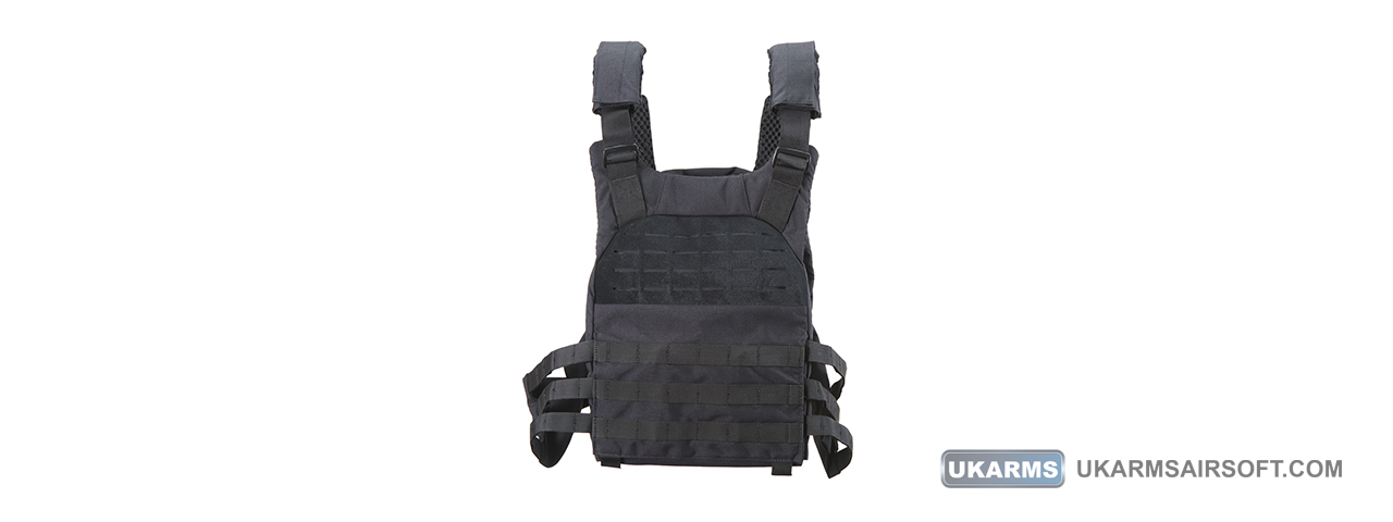 Lancer Tactical Trainer Weighted Vest (Color: Black) - Click Image to Close