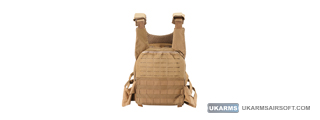 Lancer Tactical Trainer Weighted Vest (Color: Coyote Tan)