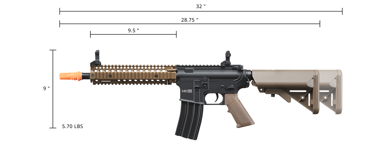 Classic Army CA18 MK18 M4 AEG Airsoft Rifle (Two-Tone)