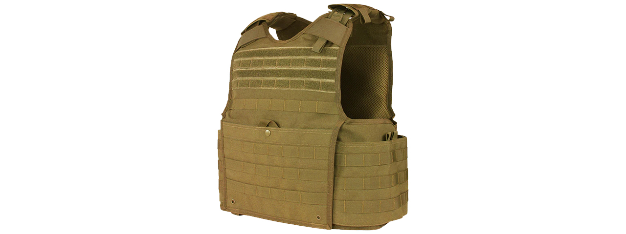 Condor Outdoor Enforcer Releasable Plate Carrier (Coyote Brown)