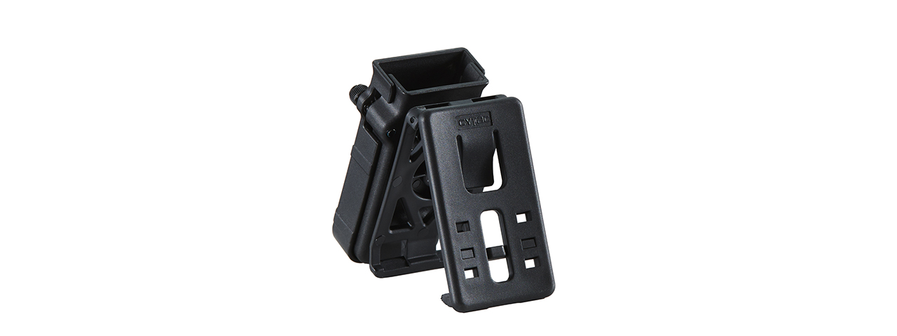 Cytac Universal Single Magazine Pouch - Black - Click Image to Close