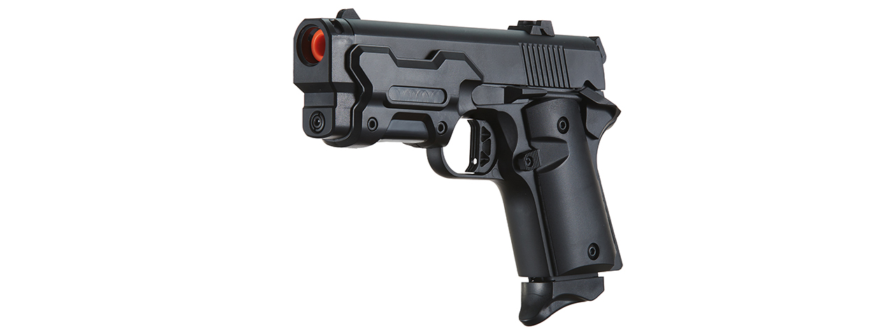 Double Bell AM45 Gas Blowback Pistol - Black - Click Image to Close