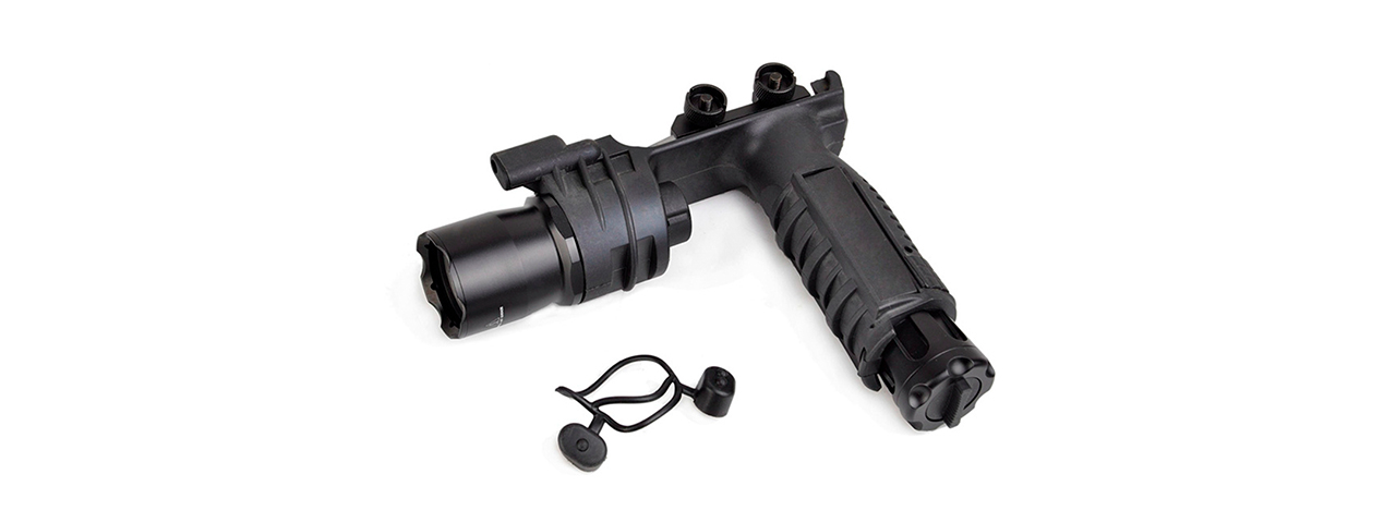 EX202B M910A VERTICAL FOREGRIP WEAPONLIGHT (BLACK) - Click Image to Close