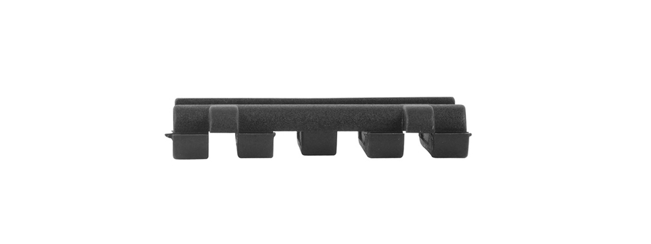 ELEMENT RAIL COVER WITH WIRE LOOM 5-SLOT - BLACK - Click Image to Close