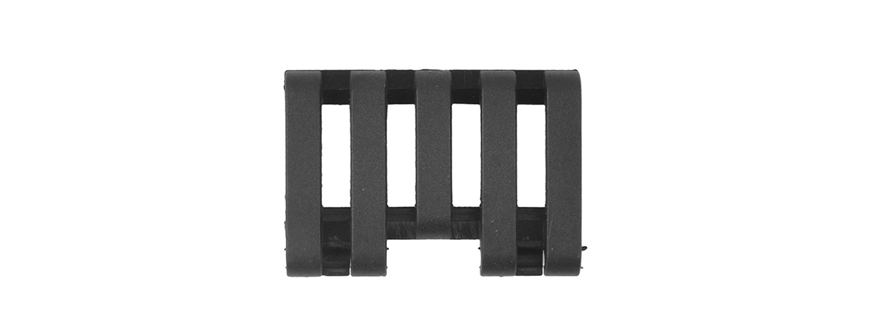 ELEMENT RAIL COVER WITH WIRE LOOM 5-SLOT - BLACK - Click Image to Close