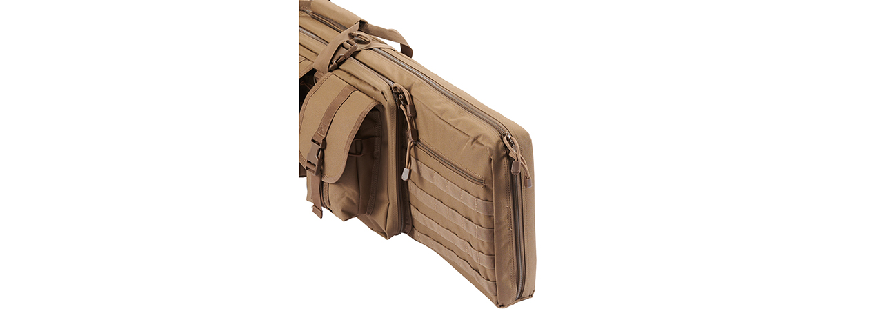 Guawin 46" Double Gun Bag (Khaki) - Click Image to Close