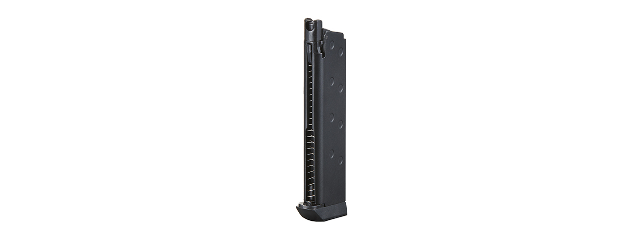 Well Fire 16 Round 1911 Green Gas Magazine (Color: Black)