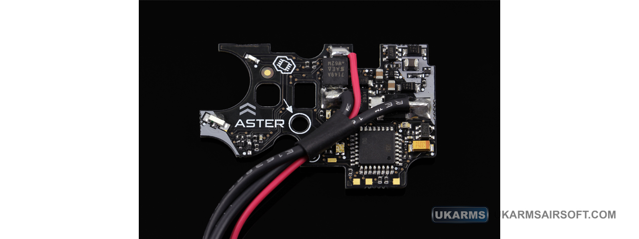 Gate Aster SE Lite Airsoft Drop-In Programmable Rear Wired Mosfet Module with Quantum Trigger