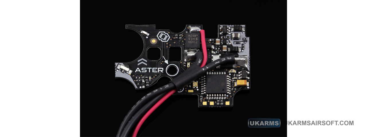 Gate Aster SE Airsoft Drop-in Programmable Rear Wired Mosfet Unit with Quantum Trigger