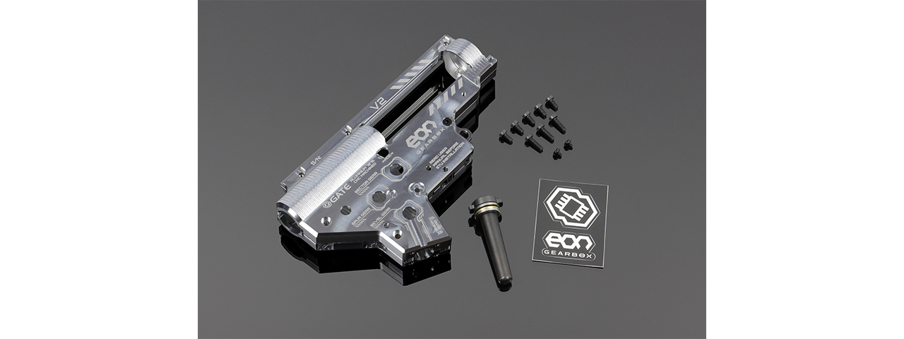 Gate EON V2 Gearbox Shell Rev. 2 - Silver - Click Image to Close