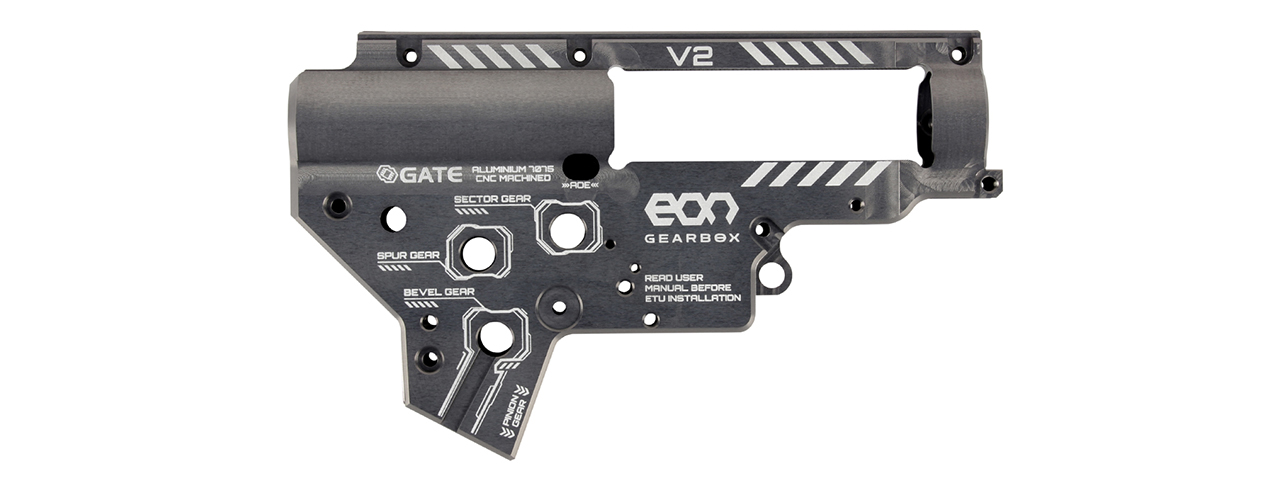 Gate EON V2 Gearbox Shell Rev. 2 - Titanium