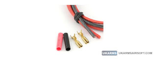 Gate Airsoft Low Resistance Wiring & Motor Terminal Connector Set