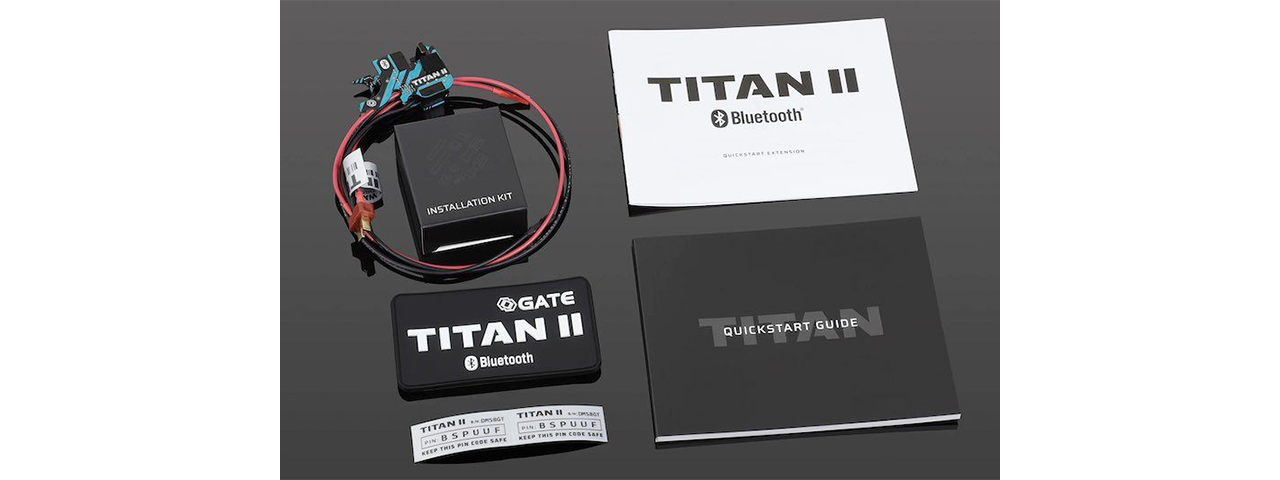 GATE TITAN II Bluetooth for Ver.2 Gearboxes (HPA Rear Wired)