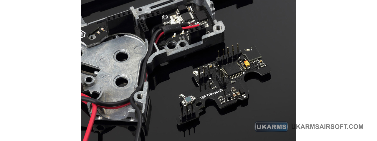 Gate Titan V2 NGRS Expert Blu-Set for Tokyo Marui Version 2 Next Generation Recoil Shock Gearboxes (Model: Front-Wired)