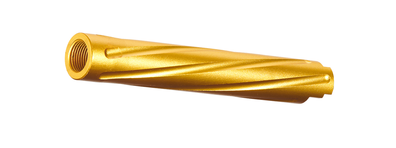 Golden Eagle Spiral Outer Barrel for 4.3 Hi Capas (Gold) - Click Image to Close