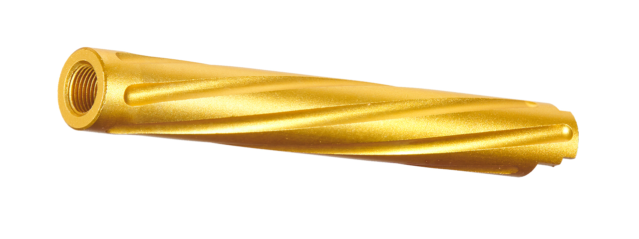 Golden Eagle Spiral Outer Barrel for 5.1 Hi Capas (Gold) - Click Image to Close