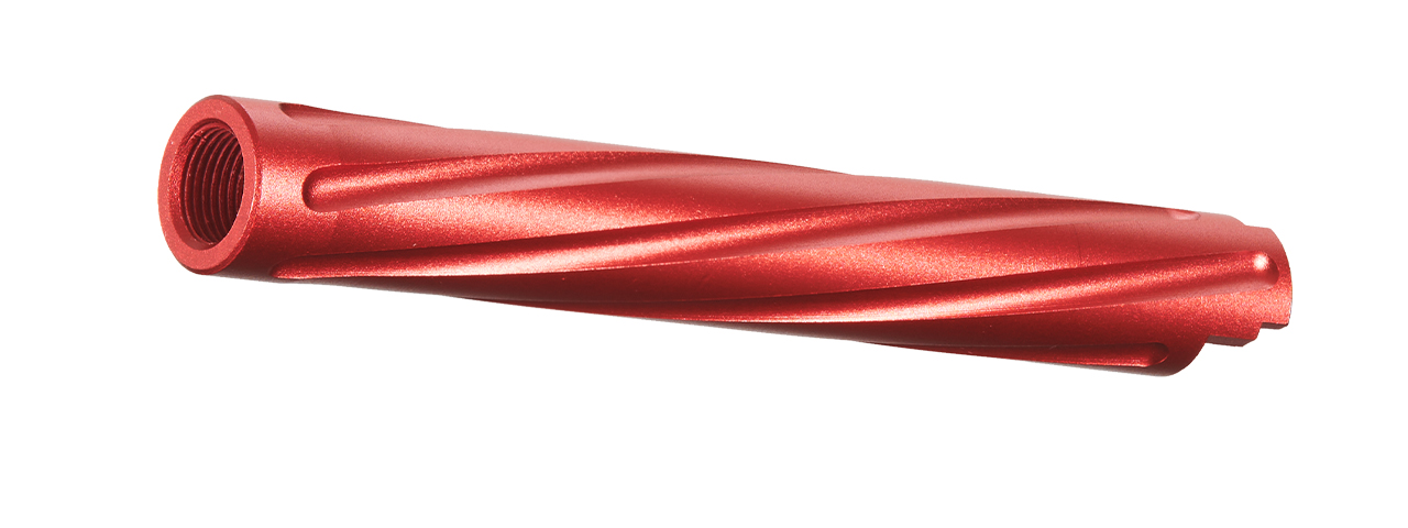 Golden Eagle Spiral Outer Barrel for 5.1 Hi Capas (Red)