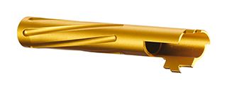 Golden Eagle Spiral and Fluted Outer Barrel for 5.1 Hi Capas (Gold)