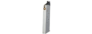 Golden Eagle Airsoft 1911 28 Round Single Stack Magazine for GE3307 (Silver)