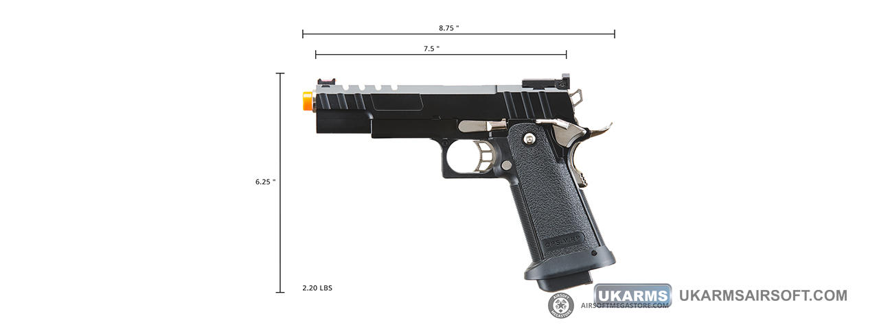 Golden Eagle 3343 Hi-Capa w/ Vented Slide - Click Image to Close