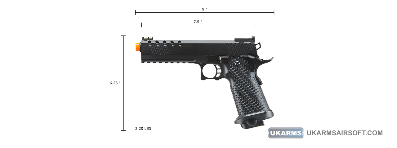 Golden Eagle 3517 Hi-Capa Pistol w/ Vented Slide