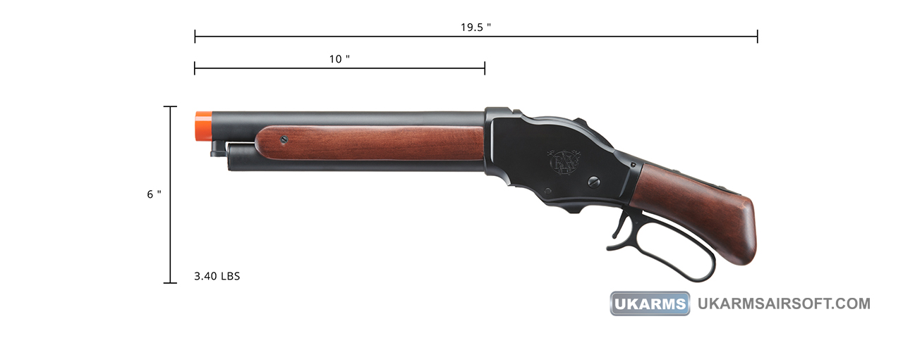 Golden Eagle 1887 Compact Lever Action Shotgun (Silver)